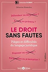 Droit fautes d'occasion  Livré partout en Belgiqu