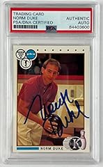 Norm duke signed for sale  Delivered anywhere in USA 
