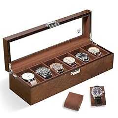 Uhrenbox holz fächern gebraucht kaufen  Wird an jeden Ort in Deutschland
