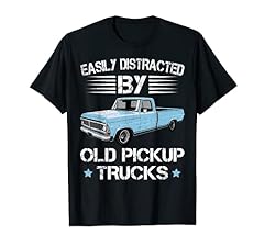 Easily Distracted By Old Pickup Trucks Humor Gifts for sale  Delivered anywhere in USA 