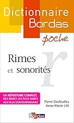 Dictionnaire poche rimes d'occasion  Livré partout en France