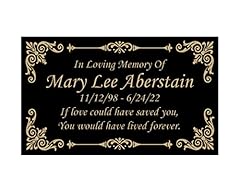 Beautifully engraved plaque for sale  Delivered anywhere in USA 