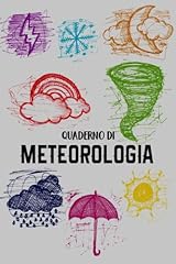 Quaderno meteorologia diario usato  Spedito ovunque in Italia 