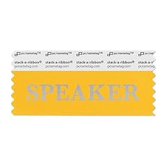 Nametag speaker badge for sale  Delivered anywhere in USA 