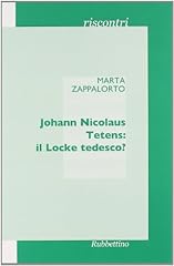 Johann nicolaus tetens usato  Spedito ovunque in Italia 