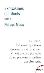 Exorcismes spirituels tome d'occasion  Livré partout en France