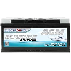 Batteria agm 140ah usato  Spedito ovunque in Italia 