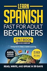 Learn spanish fast for sale  Delivered anywhere in USA 