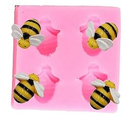 Amoyer Little Bee Fondant Silicone Mold DIY Cake Decorating for sale  Delivered anywhere in UK