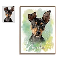 Custom pet portrait for sale  Delivered anywhere in USA 