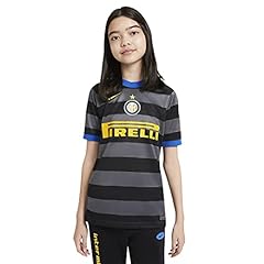 Usato, Nike Inter Milan 2019/20 Stadium Third, T Shirt Unisex Bambini E Ragazzi, Dark Grey/(Tour Yellow) (Full Sponsor), M usato  Spedito ovunque in Italia 