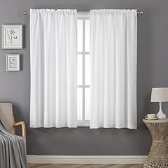 Owenie white curtains for sale  Delivered anywhere in USA 