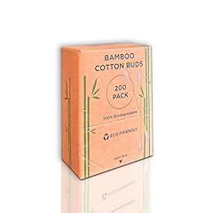 Bamboo biodegradable cotton for sale  Delivered anywhere in UK