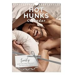 Personalised hunks calendar. for sale  Delivered anywhere in UK