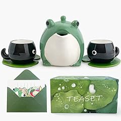 Frog teapot teacup for sale  Delivered anywhere in Ireland