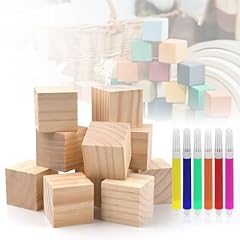10pcs square wooden for sale  Delivered anywhere in UK