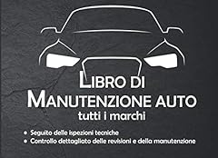 Libro manutenzione auto usato  Spedito ovunque in Italia 