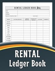 Rental ledger book for sale  Delivered anywhere in USA 