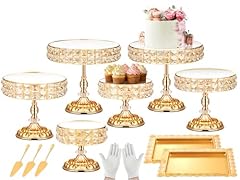 Pieces gold cake for sale  Delivered anywhere in USA 