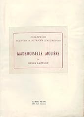 Mademoiselle molière collecti d'occasion  Livré partout en France