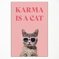 Cat canvas wall for sale  Delivered anywhere in USA 