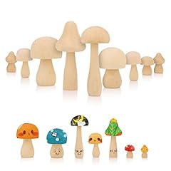 Pieces wooden mushroom for sale  Delivered anywhere in Ireland