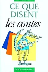 Disent contes d'occasion  Livré partout en France