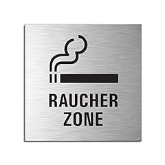 Schild raucher zone gebraucht kaufen  Wird an jeden Ort in Deutschland