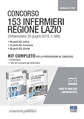 Concorso 153 infermieri usato  Spedito ovunque in Italia 