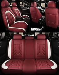 NOBQUA Car Seat Covers Universal Full Set for BMW 3 for sale  Delivered anywhere in UK