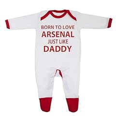 Arsenal baby sleepsuit for sale  Delivered anywhere in UK