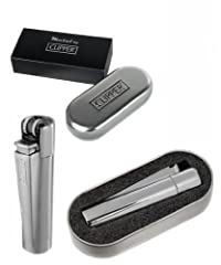 Metal clipper lighter for sale  Delivered anywhere in UK