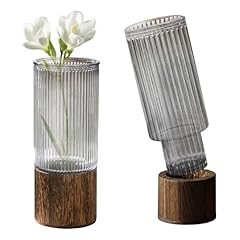 Glass vase cylindrical for sale  Delivered anywhere in UK