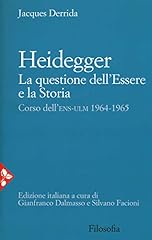 Heidegger. questione dell usato  Spedito ovunque in Italia 