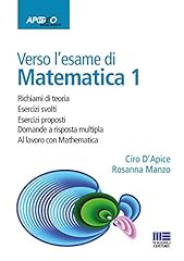 Verso esame matematica usato  Spedito ovunque in Italia 