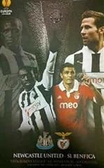 Newcastle united benfica for sale  Delivered anywhere in UK