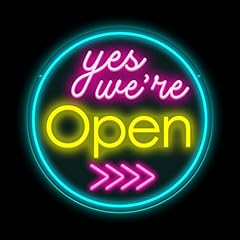 Yes open neon for sale  Delivered anywhere in UK