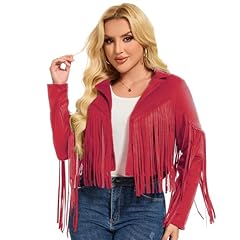 70s women fringe for sale  Delivered anywhere in USA 