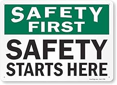 Smartsign safety first for sale  Delivered anywhere in USA 