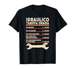 Idraulico tariffa oraria usato  Spedito ovunque in Italia 