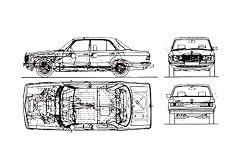 Photo blueprint mercedes for sale  Delivered anywhere in UK