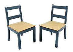 Melody Jane Puppenhaus 2 Blue & Kiefer Esszimmer Stühle gebraucht kaufen  Wird an jeden Ort in Deutschland