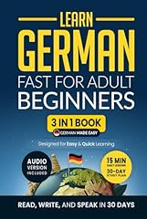 Learn german fast for sale  Delivered anywhere in USA 
