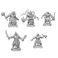 D&D Frameworks: Orcs – 7 Unpainted / Unprimed Dungeons and Dragons Miniatures by WizKids – Compatible with DND and Other Tabletop RPG Games TTRPG for sale  Delivered anywhere in Canada