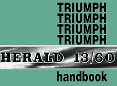 Triumph owners handbook for sale  Delivered anywhere in USA 