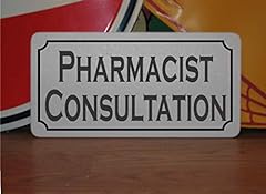 Pharmacist consultation metal for sale  Delivered anywhere in USA 