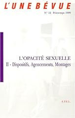 Unebévue opacité sexuelle. d'occasion  Livré partout en France
