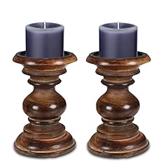 Candle holder wood for sale  Delivered anywhere in USA 