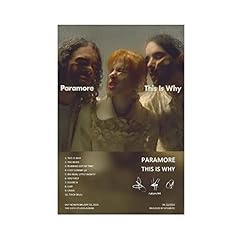 Soreci paramore poster for sale  Delivered anywhere in UK