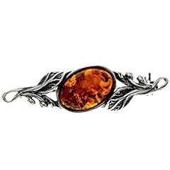 Silveramber jewellery oval for sale  Delivered anywhere in USA 